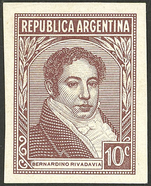 Lot 534 - Argentina general issues -  Guillermo Jalil - Philatino Auction # 2418 ARGENTINA: General auction with very low starts, including many rarities!
