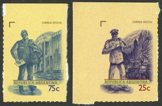 Lot 1106 - Argentina general issues -  Guillermo Jalil - Philatino Auction # 2418 ARGENTINA: General auction with very low starts, including many rarities!