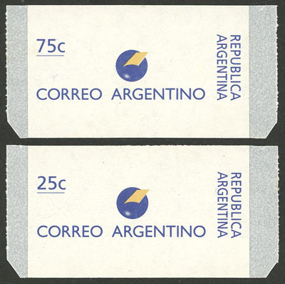 Lot 1087 - Argentina general issues -  Guillermo Jalil - Philatino Auction # 2418 ARGENTINA: General auction with very low starts, including many rarities!