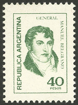 Lot 978 - Argentina general issues -  Guillermo Jalil - Philatino Auction # 2418 ARGENTINA: General auction with very low starts, including many rarities!
