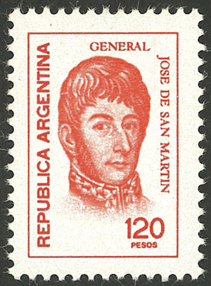 Lot 979 - Argentina general issues -  Guillermo Jalil - Philatino Auction # 2418 ARGENTINA: General auction with very low starts, including many rarities!