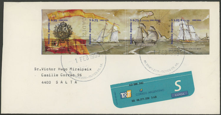 Lot 1101 - Argentina general issues -  Guillermo Jalil - Philatino Auction # 2418 ARGENTINA: General auction with very low starts, including many rarities!