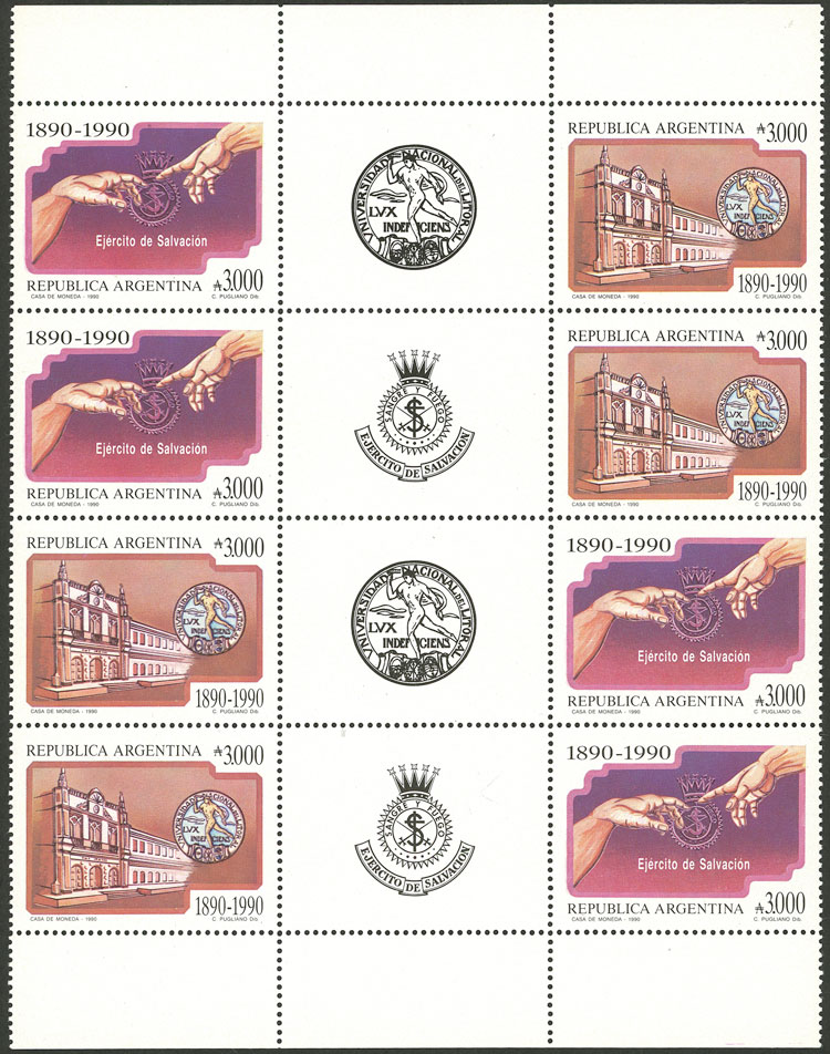 Lot 1069 - Argentina general issues - Guillermo Jalil - Philatino Auction # 2418 ARGENTINA: General auction with very low starts, including many rarities! Lot 1069 - Argentina general issues - Guillermo Jalil - Philatino Auction # 2418 ARGENTINA: General auction with very low starts, including many rarities!