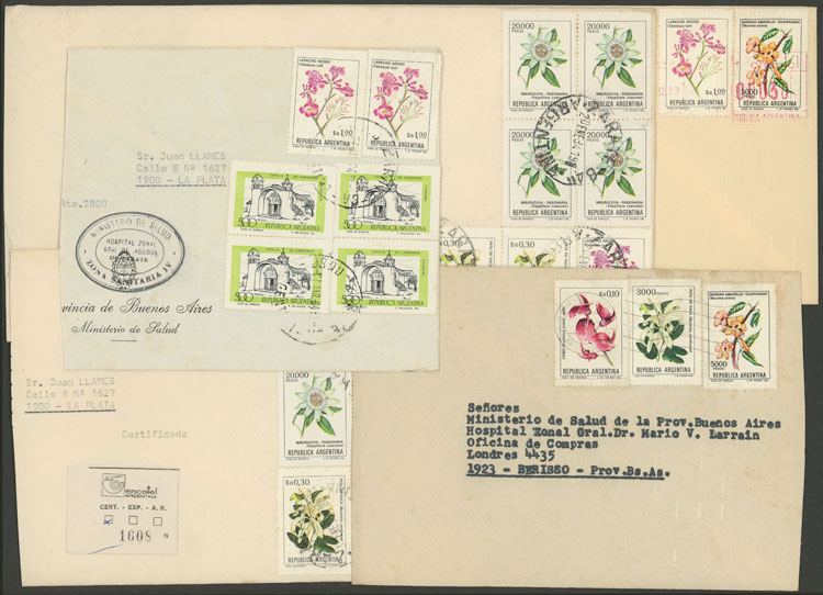 Lot 1606 - Argentina postal history - Guillermo Jalil - Philatino Auction # 2418 ARGENTINA: General auction with very low starts, including many rarities! Lot 1606 - Argentina postal history - Guillermo Jalil - Philatino Auction # 2418 ARGENTINA: General auction with very low starts, including many rarities!