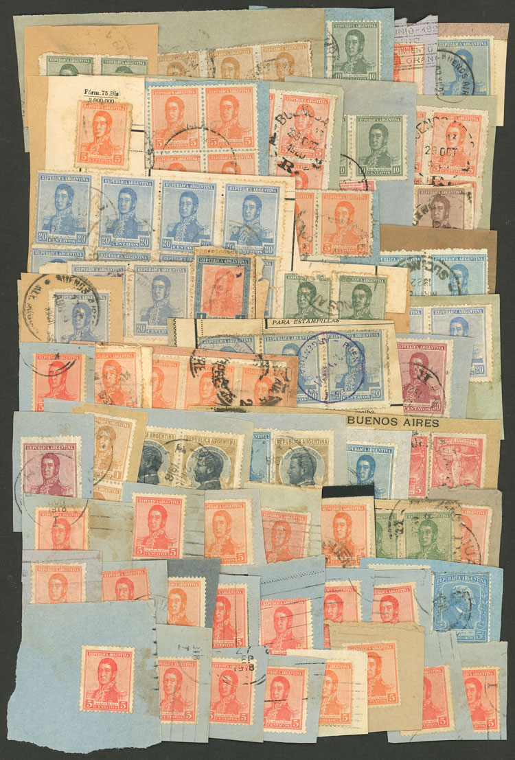 Lot 1667 - Argentina Lots and Collections -  Guillermo Jalil - Philatino Auction # 2418 ARGENTINA: General auction with very low starts, including many rarities!