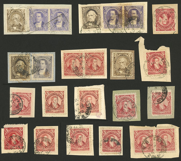 Lot 1659 - Argentina Lots and Collections -  Guillermo Jalil - Philatino Auction # 2418 ARGENTINA: General auction with very low starts, including many rarities!