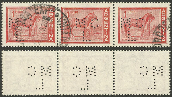 Lot 785 - Argentina general issues -  Guillermo Jalil - Philatino Auction # 2418 ARGENTINA: General auction with very low starts, including many rarities!