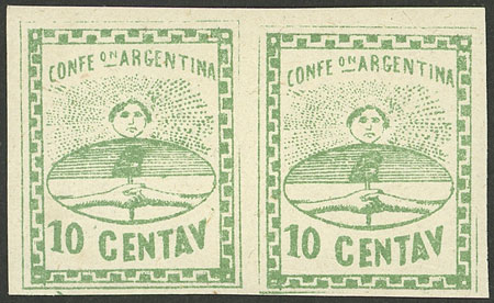 Lot 100 - Argentina confederation - Guillermo Jalil - Philatino Auction # 2418 ARGENTINA: General auction with very low starts, including many rarities! Lot 100 - Argentina confederation - Guillermo Jalil - Philatino Auction # 2418 ARGENTINA: General auction with very low starts, including many rarities!