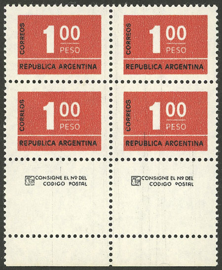 Lot 967 - Argentina general issues - Guillermo Jalil - Philatino Auction # 2418 ARGENTINA: General auction with very low starts, including many rarities! Lot 967 - Argentina general issues - Guillermo Jalil - Philatino Auction # 2418 ARGENTINA: General auction with very low starts, including many rarities!