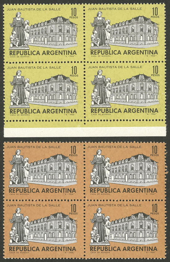 Lot 902 - Argentina general issues - Guillermo Jalil - Philatino Auction # 2418 ARGENTINA: General auction with very low starts, including many rarities! Lot 902 - Argentina general issues - Guillermo Jalil - Philatino Auction # 2418 ARGENTINA: General auction with very low starts, including many rarities!