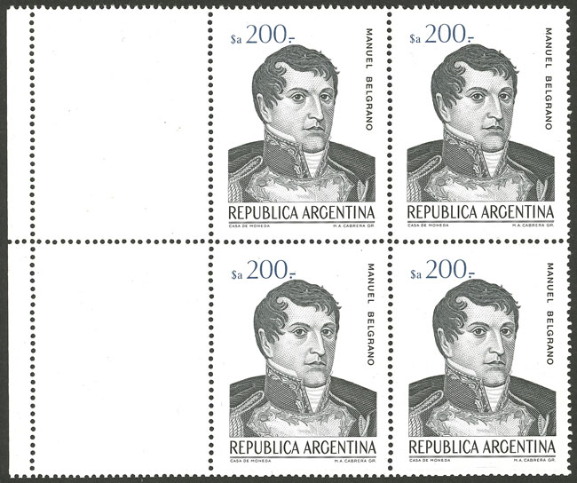 Lot 1039 - Argentina general issues - Guillermo Jalil - Philatino Auction # 2418 ARGENTINA: General auction with very low starts, including many rarities! Lot 1039 - Argentina general issues - Guillermo Jalil - Philatino Auction # 2418 ARGENTINA: General auction with very low starts, including many rarities!