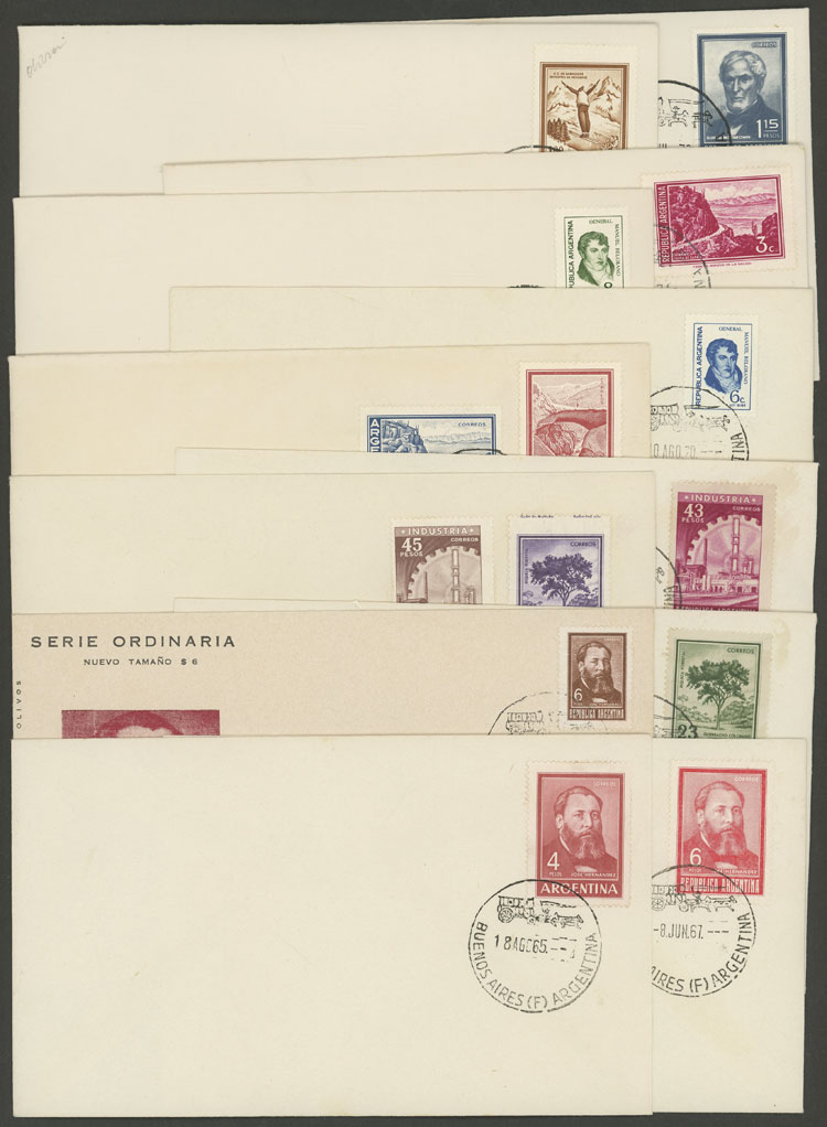 Lot 855 - Argentina general issues - Guillermo Jalil - Philatino Auction # 2418 ARGENTINA: General auction with very low starts, including many rarities! Lot 855 - Argentina general issues - Guillermo Jalil - Philatino Auction # 2418 ARGENTINA: General auction with very low starts, including many rarities!
