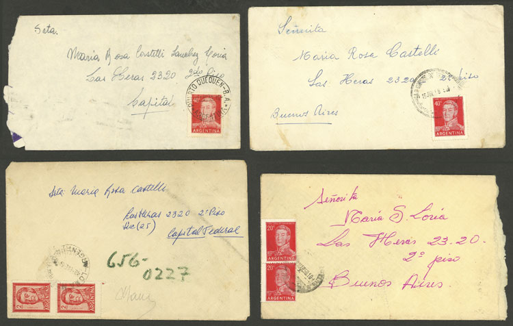Lot 1573 - Argentina postal history - Guillermo Jalil - Philatino Auction # 2418 ARGENTINA: General auction with very low starts, including many rarities! Lot 1573 - Argentina postal history - Guillermo Jalil - Philatino Auction # 2418 ARGENTINA: General auction with very low starts, including many rarities!