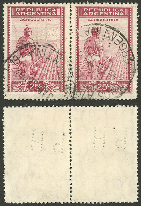 Lot 538 - Argentina general issues -  Guillermo Jalil - Philatino Auction # 2418 ARGENTINA: General auction with very low starts, including many rarities!