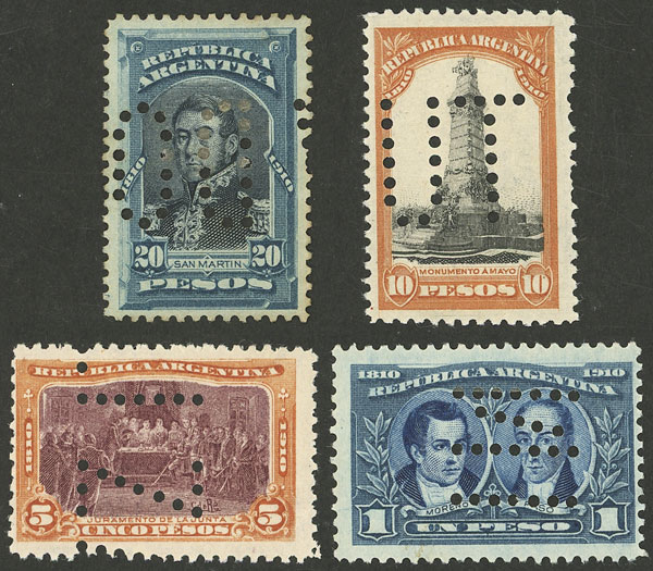 Lot 369 - Argentina general issues - Guillermo Jalil - Philatino Auction # 2418 ARGENTINA: General auction with very low starts, including many rarities! Lot 369 - Argentina general issues - Guillermo Jalil - Philatino Auction # 2418 ARGENTINA: General auction with very low starts, including many rarities!