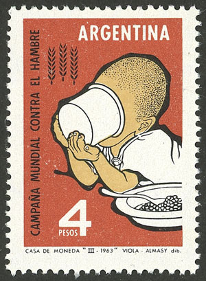 Lot 840 - Argentina general issues -  Guillermo Jalil - Philatino Auction # 2418 ARGENTINA: General auction with very low starts, including many rarities!