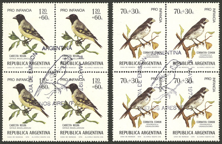 Lot 948 - Argentina general issues - Guillermo Jalil - Philatino Auction # 2418 ARGENTINA: General auction with very low starts, including many rarities! Lot 948 - Argentina general issues - Guillermo Jalil - Philatino Auction # 2418 ARGENTINA: General auction with very low starts, including many rarities!