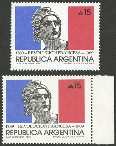 Lot 1059 - Argentina general issues - Guillermo Jalil - Philatino Auction # 2418 ARGENTINA: General auction with very low starts, including many rarities! Lot 1059 - Argentina general issues - Guillermo Jalil - Philatino Auction # 2418 ARGENTINA: General auction with very low starts, including many rarities!