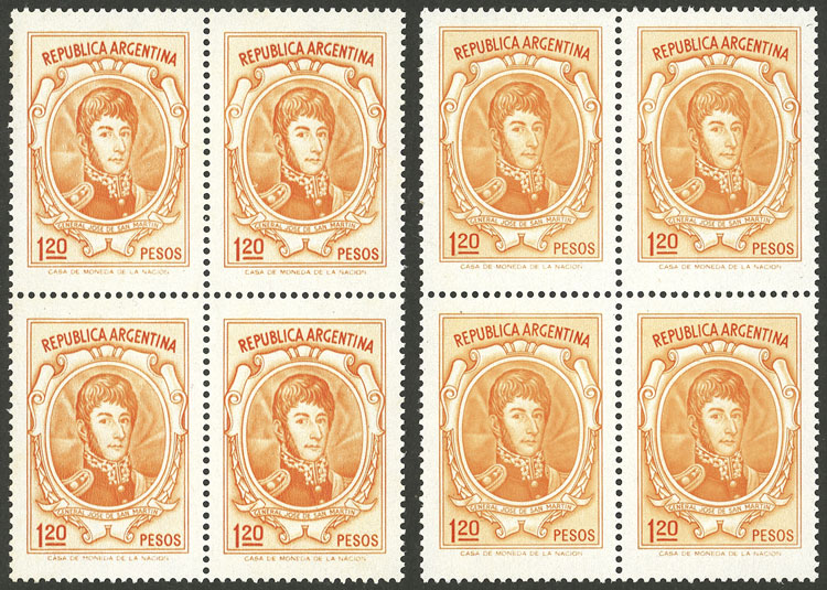 Lot 927 - Argentina general issues - Guillermo Jalil - Philatino Auction # 2418 ARGENTINA: General auction with very low starts, including many rarities! Lot 927 - Argentina general issues - Guillermo Jalil - Philatino Auction # 2418 ARGENTINA: General auction with very low starts, including many rarities!