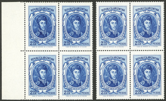 Lot 938 - Argentina general issues - Guillermo Jalil - Philatino Auction # 2418 ARGENTINA: General auction with very low starts, including many rarities! Lot 938 - Argentina general issues - Guillermo Jalil - Philatino Auction # 2418 ARGENTINA: General auction with very low starts, including many rarities!