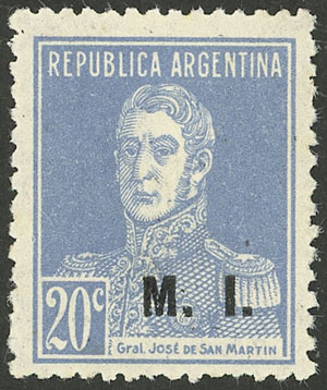 Lot 1334 - Argentina official stamps - Guillermo Jalil - Philatino Auction # 2418 ARGENTINA: General auction with very low starts, including many rarities! Lot 1334 - Argentina official stamps - Guillermo Jalil - Philatino Auction # 2418 ARGENTINA: General auction with very low starts, including many rarities!