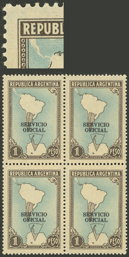 Lot 1397 - Argentina official stamps - Guillermo Jalil - Philatino Auction # 2418 ARGENTINA: General auction with very low starts, including many rarities! Lot 1397 - Argentina official stamps - Guillermo Jalil - Philatino Auction # 2418 ARGENTINA: General auction with very low starts, including many rarities!