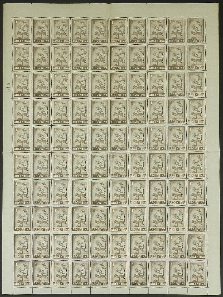 Lot 1422 - Argentina official stamps - Guillermo Jalil - Philatino Auction # 2418 ARGENTINA: General auction with very low starts, including many rarities! Lot 1422 - Argentina official stamps - Guillermo Jalil - Philatino Auction # 2418 ARGENTINA: General auction with very low starts, including many rarities!