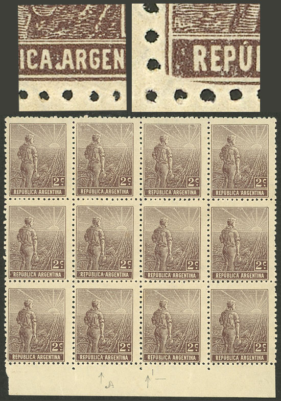 Lot 380 - Argentina general issues -  Guillermo Jalil - Philatino Auction # 2418 ARGENTINA: General auction with very low starts, including many rarities!