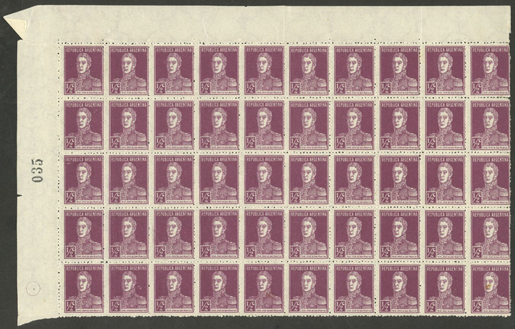 Lot 483 - Argentina general issues - Guillermo Jalil - Philatino Auction # 2418 ARGENTINA: General auction with very low starts, including many rarities! Lot 483 - Argentina general issues - Guillermo Jalil - Philatino Auction # 2418 ARGENTINA: General auction with very low starts, including many rarities!