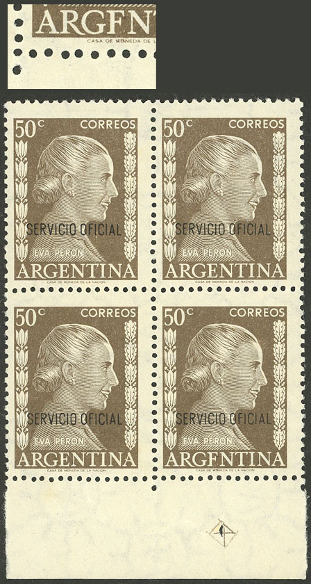 Lot 1390 - Argentina official stamps - Guillermo Jalil - Philatino Auction # 2418 ARGENTINA: General auction with very low starts, including many rarities! Lot 1390 - Argentina official stamps - Guillermo Jalil - Philatino Auction # 2418 ARGENTINA: General auction with very low starts, including many rarities!