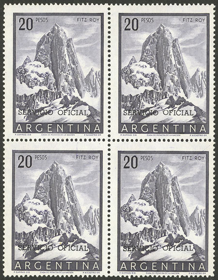 Lot 1420 - Argentina official stamps - Guillermo Jalil - Philatino Auction # 2418 ARGENTINA: General auction with very low starts, including many rarities! Lot 1420 - Argentina official stamps - Guillermo Jalil - Philatino Auction # 2418 ARGENTINA: General auction with very low starts, including many rarities!