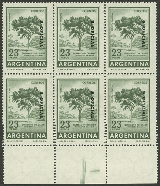 Lot 1430 - Argentina official stamps - Guillermo Jalil - Philatino Auction # 2418 ARGENTINA: General auction with very low starts, including many rarities! Lot 1430 - Argentina official stamps - Guillermo Jalil - Philatino Auction # 2418 ARGENTINA: General auction with very low starts, including many rarities!