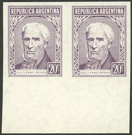 Lot 734 - Argentina general issues - Guillermo Jalil - Philatino Auction # 2418 ARGENTINA: General auction with very low starts, including many rarities! Lot 734 - Argentina general issues - Guillermo Jalil - Philatino Auction # 2418 ARGENTINA: General auction with very low starts, including many rarities!