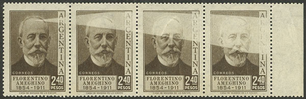 Lot 753 - Argentina general issues -  Guillermo Jalil - Philatino Auction # 2418 ARGENTINA: General auction with very low starts, including many rarities!