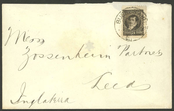 Lot 1520 - Argentina postal history - Guillermo Jalil - Philatino Auction # 2418 ARGENTINA: General auction with very low starts, including many rarities! Lot 1520 - Argentina postal history - Guillermo Jalil - Philatino Auction # 2418 ARGENTINA: General auction with very low starts, including many rarities!