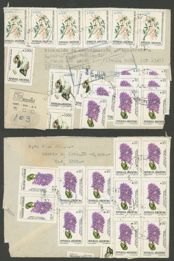 Lot 1631 - Argentina postal history - Guillermo Jalil - Philatino Auction # 2418 ARGENTINA: General auction with very low starts, including many rarities! Lot 1631 - Argentina postal history - Guillermo Jalil - Philatino Auction # 2418 ARGENTINA: General auction with very low starts, including many rarities!