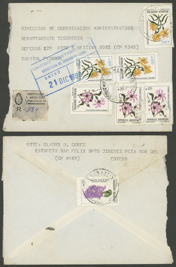 Lot 1597 - Argentina postal history - Guillermo Jalil - Philatino Auction # 2418 ARGENTINA: General auction with very low starts, including many rarities! Lot 1597 - Argentina postal history - Guillermo Jalil - Philatino Auction # 2418 ARGENTINA: General auction with very low starts, including many rarities!