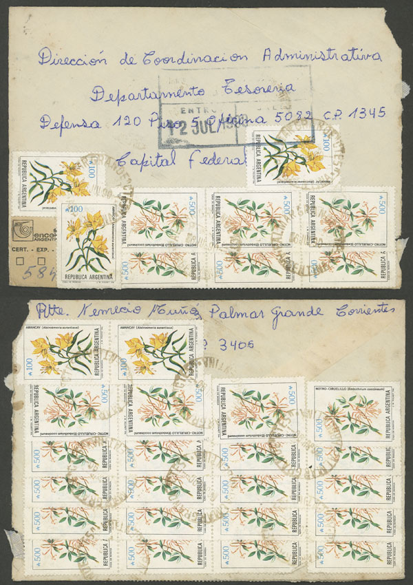 Lot 1637 - Argentina postal history - Guillermo Jalil - Philatino Auction # 2418 ARGENTINA: General auction with very low starts, including many rarities! Lot 1637 - Argentina postal history - Guillermo Jalil - Philatino Auction # 2418 ARGENTINA: General auction with very low starts, including many rarities!