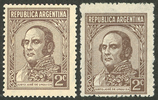 Lot 526 - Argentina general issues -  Guillermo Jalil - Philatino Auction # 2418 ARGENTINA: General auction with very low starts, including many rarities!