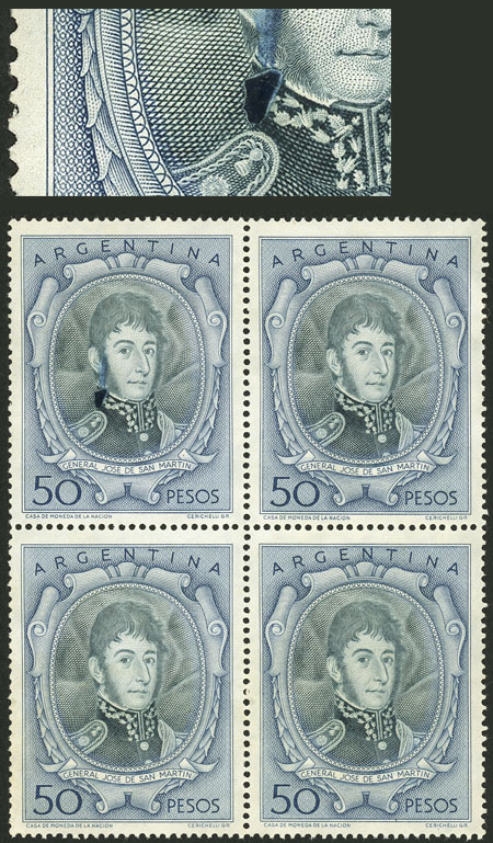 Lot 756 - Argentina general issues -  Guillermo Jalil - Philatino Auction # 2418 ARGENTINA: General auction with very low starts, including many rarities!