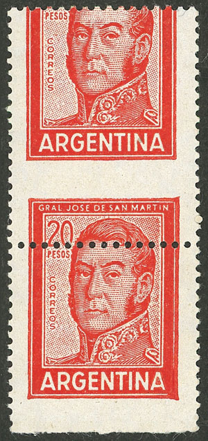 Lot 868 - Argentina general issues - Guillermo Jalil - Philatino Auction # 2418 ARGENTINA: General auction with very low starts, including many rarities! Lot 868 - Argentina general issues - Guillermo Jalil - Philatino Auction # 2418 ARGENTINA: General auction with very low starts, including many rarities!