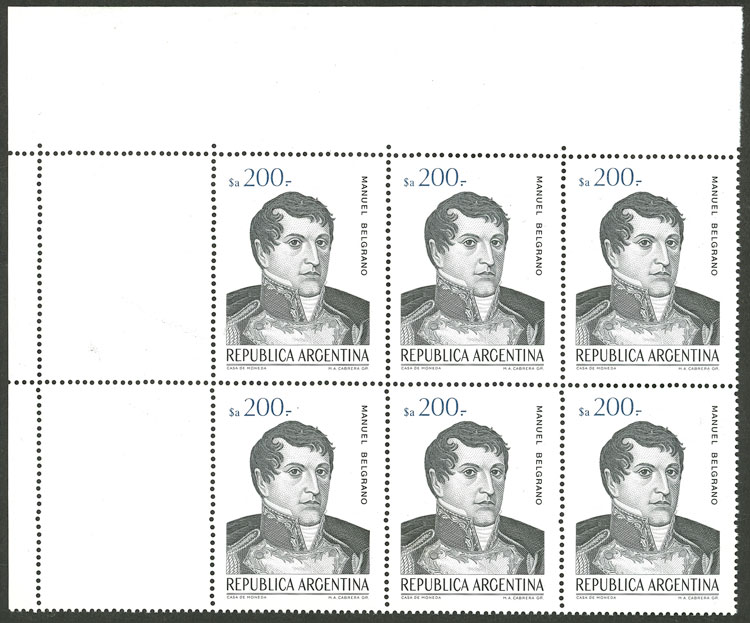 Lot 1038 - Argentina general issues - Guillermo Jalil - Philatino Auction # 2418 ARGENTINA: General auction with very low starts, including many rarities! Lot 1038 - Argentina general issues - Guillermo Jalil - Philatino Auction # 2418 ARGENTINA: General auction with very low starts, including many rarities!
