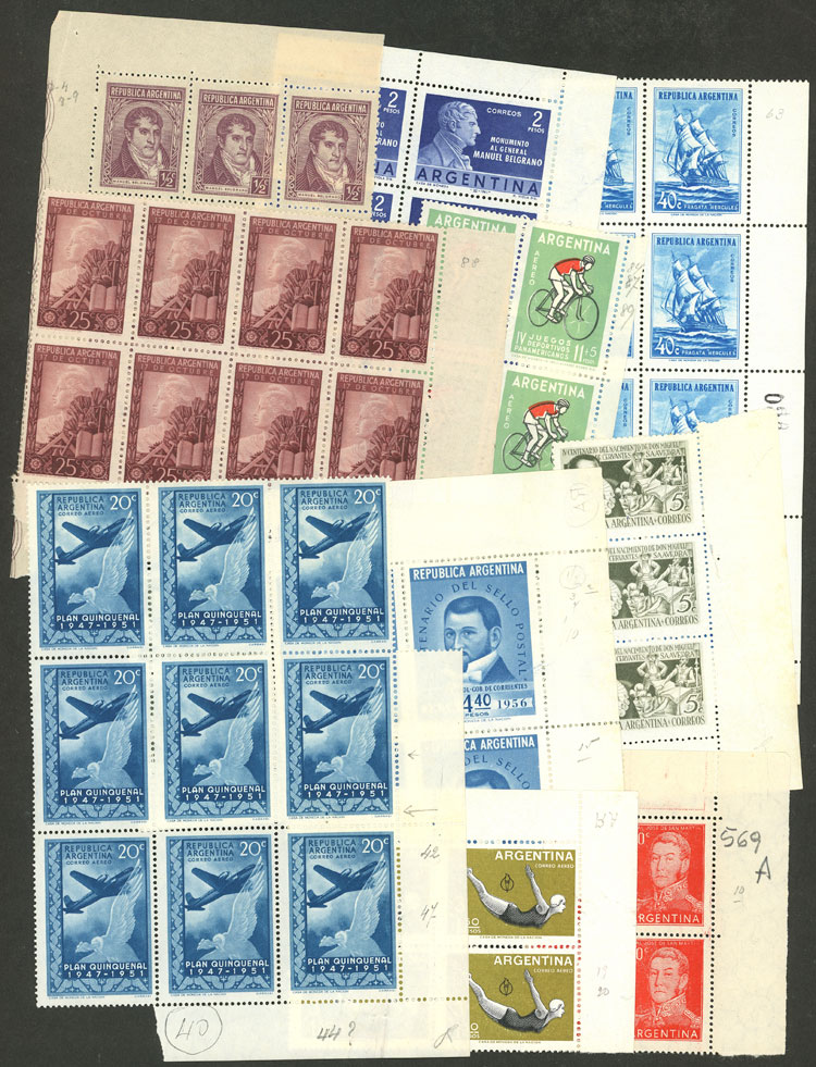 Lot 1690 - Argentina lots - Guillermo Jalil - Philatino Auction # 2418 ARGENTINA: General auction with very low starts, including many rarities! Lot 1690 - Argentina lots - Guillermo Jalil - Philatino Auction # 2418 ARGENTINA: General auction with very low starts, including many rarities!
