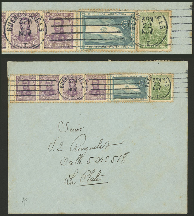 Lot 1528 - Argentina postal history - Guillermo Jalil - Philatino Auction # 2418 ARGENTINA: General auction with very low starts, including many rarities! Lot 1528 - Argentina postal history - Guillermo Jalil - Philatino Auction # 2418 ARGENTINA: General auction with very low starts, including many rarities!