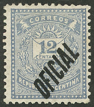 Lot 1290 - Argentina official stamps - Guillermo Jalil - Philatino Auction # 2418 ARGENTINA: General auction with very low starts, including many rarities! Lot 1290 - Argentina official stamps - Guillermo Jalil - Philatino Auction # 2418 ARGENTINA: General auction with very low starts, including many rarities!