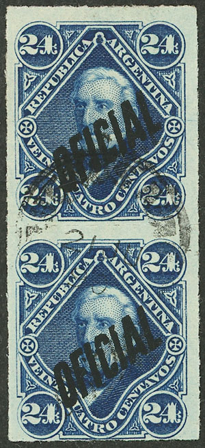 Lot 1295 - Argentina official stamps - Guillermo Jalil - Philatino Auction # 2418 ARGENTINA: General auction with very low starts, including many rarities! Lot 1295 - Argentina official stamps - Guillermo Jalil - Philatino Auction # 2418 ARGENTINA: General auction with very low starts, including many rarities!