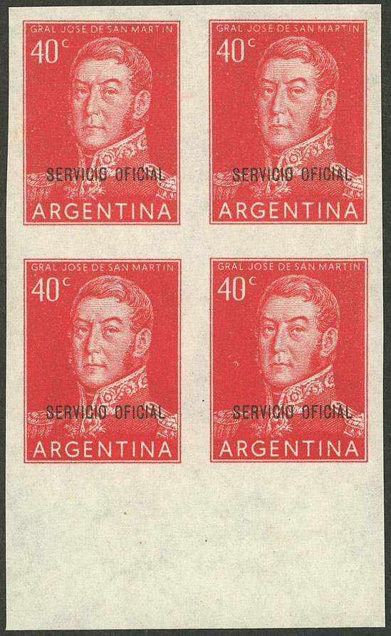 Lot 1413 - Argentina official stamps - Guillermo Jalil - Philatino Auction # 2418 ARGENTINA: General auction with very low starts, including many rarities! Lot 1413 - Argentina official stamps - Guillermo Jalil - Philatino Auction # 2418 ARGENTINA: General auction with very low starts, including many rarities!