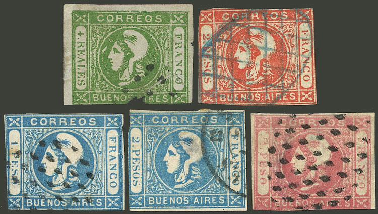 Lot 54 - Argentina cabecitas - Guillermo Jalil - Philatino Auction # 2418 ARGENTINA: General auction with very low starts, including many rarities! Lot 54 - Argentina cabecitas - Guillermo Jalil - Philatino Auction # 2418 ARGENTINA: General auction with very low starts, including many rarities!