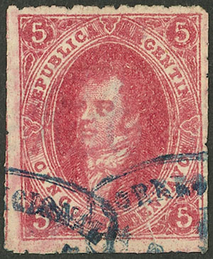 Lot 158 - Argentina rivadavias -  Guillermo Jalil - Philatino Auction # 2418 ARGENTINA: General auction with very low starts, including many rarities!