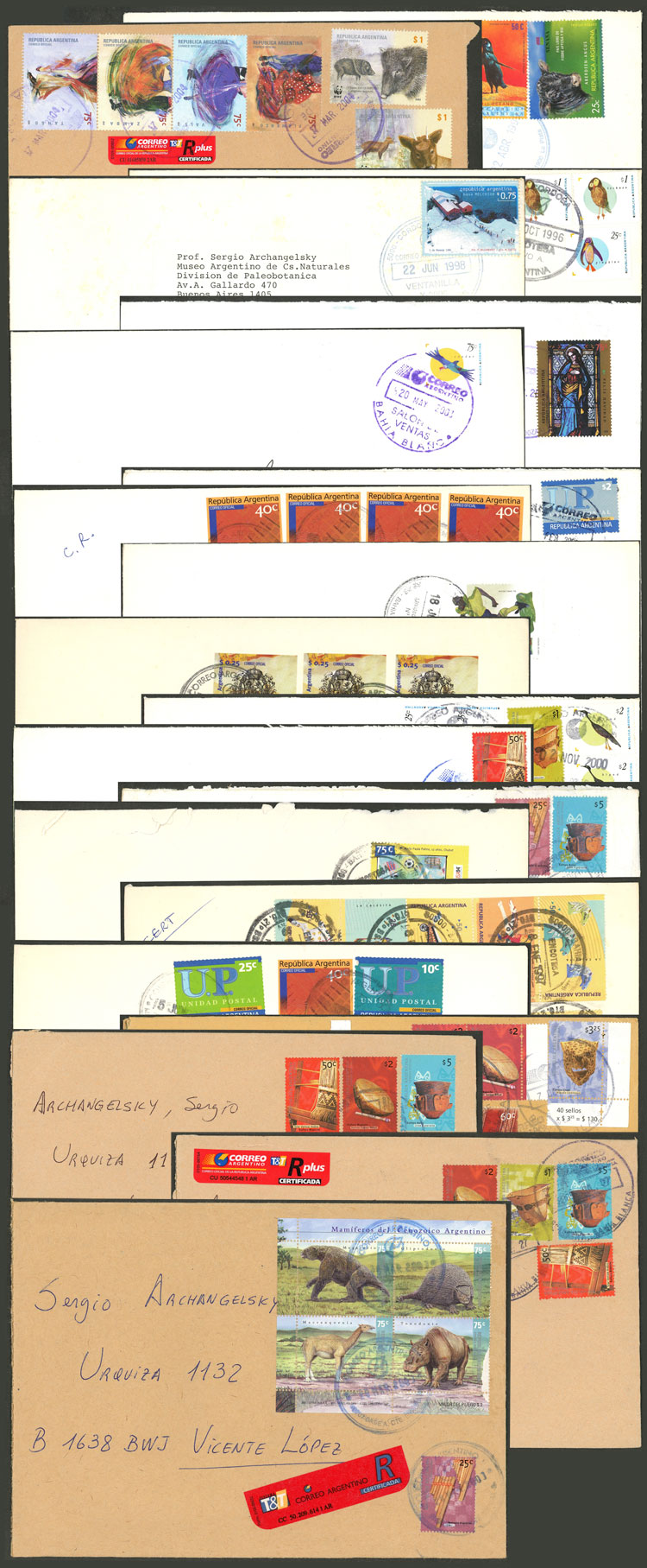 Lot 1643 - Argentina postal history - Guillermo Jalil - Philatino Auction # 2418 ARGENTINA: General auction with very low starts, including many rarities! Lot 1643 - Argentina postal history - Guillermo Jalil - Philatino Auction # 2418 ARGENTINA: General auction with very low starts, including many rarities!